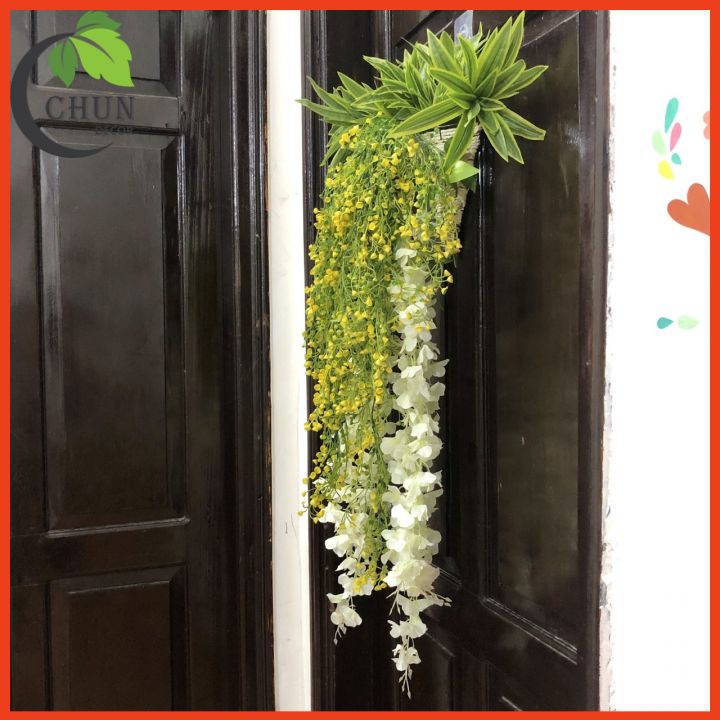 Giỏ hoa treo tường (tặng kèm móc) , giỏ hoa cỏ trang trí nhà cửa, cửa hàng, văn phòng, lớp học