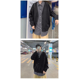 [CÓ SẴN] Áo khoác len Cardigan unisex