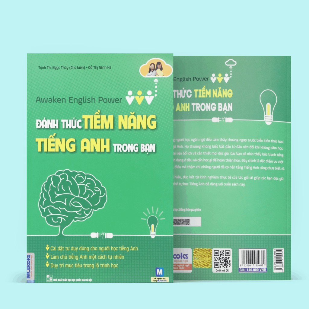 Sách - Awaken English Power: Đánh Thức Tiềm Năng Tiếng Anh Trong Bạn (Học Cùng App MCBOOKS)