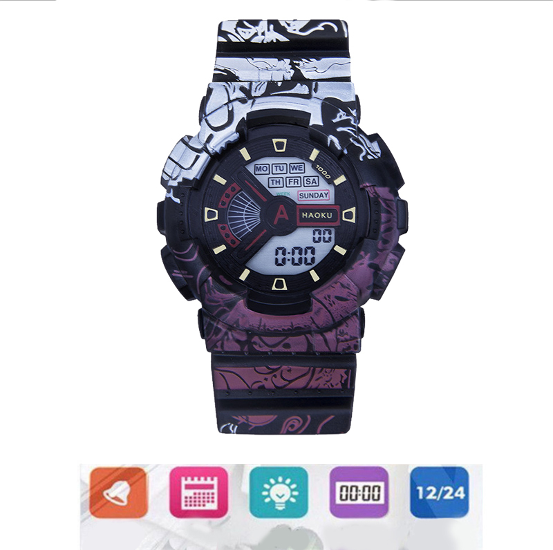 Đồng hồ điện tử có dây silicon độc đáo phong cách thể thao cho nam | BigBuy360 - bigbuy360.vn