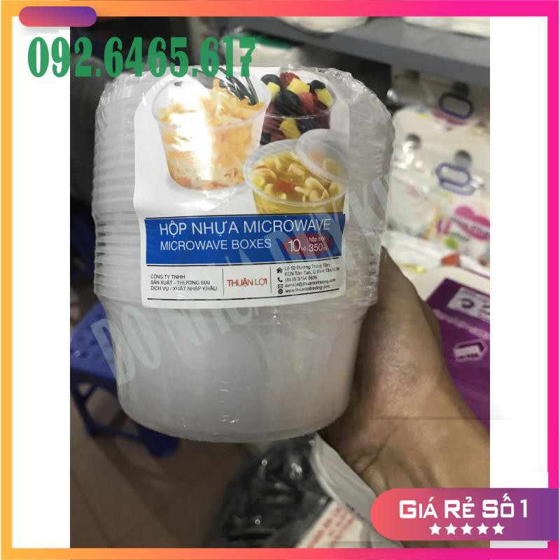 [FREESHIP] COMBO 10 Hộp Nhựa Tròn 350ml - 500ml - 600ml - 700ml Microware  Thuận Lợi  - NHẬT ANH | BigBuy360 - bigbuy360.vn