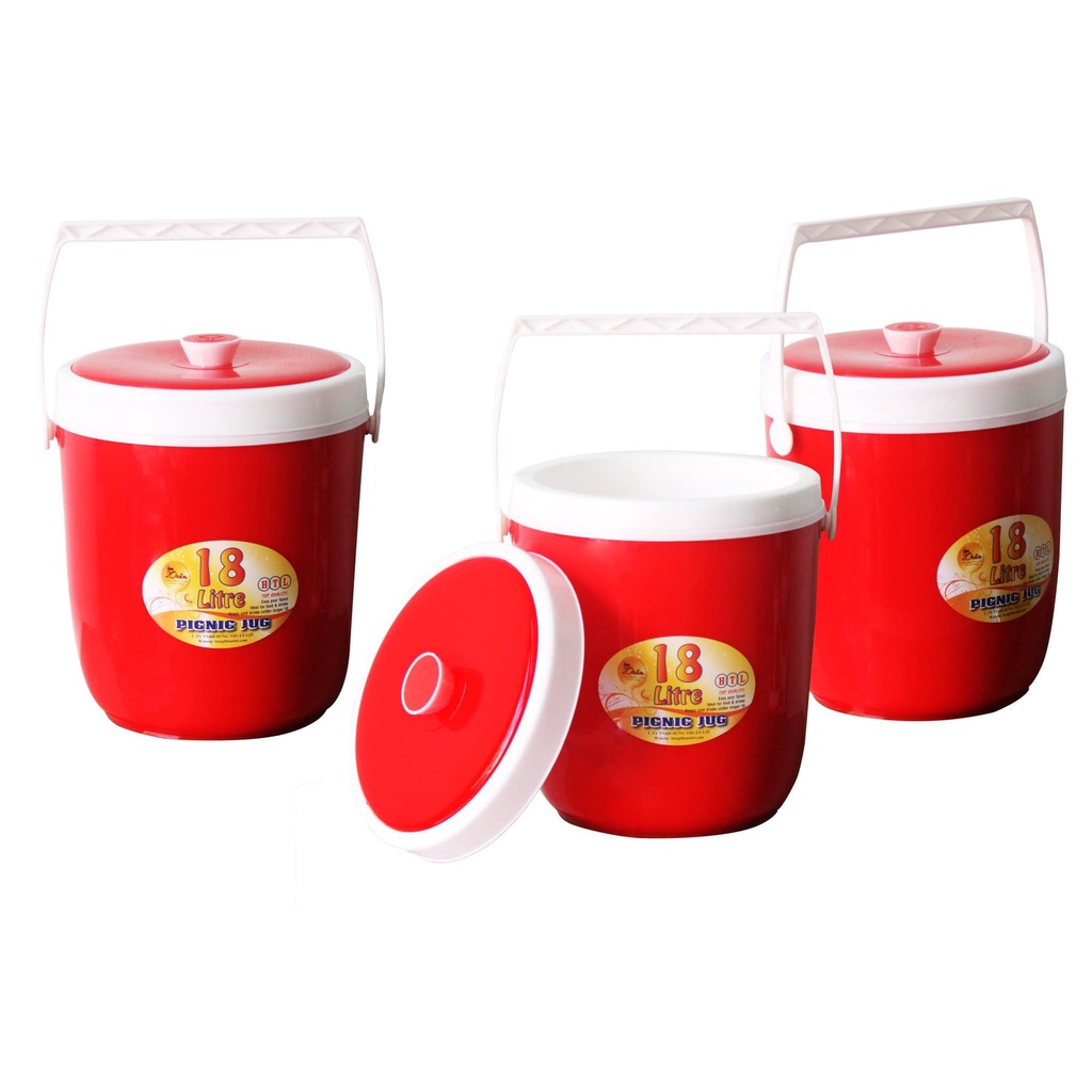 [Giá Sỉ] Bình Đá Tròn, Thùng Đá Tròn Hiệp Thành 16L 18L 20L 26L