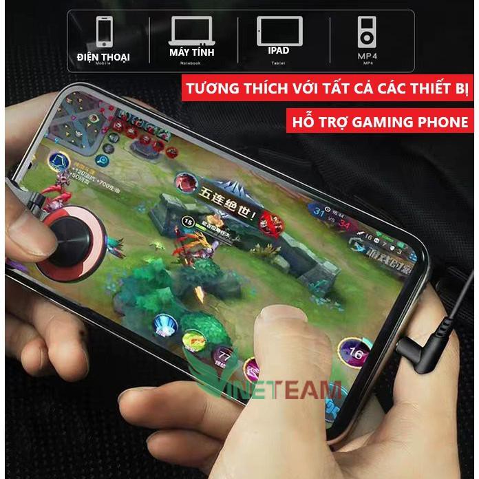 Tai Nghe Chơi Game T5 Kèm Mic Rời, Tai Phone Gaming Cho Điện Thoại, Máy Tính, PC, Laptop XSmart -dc3642