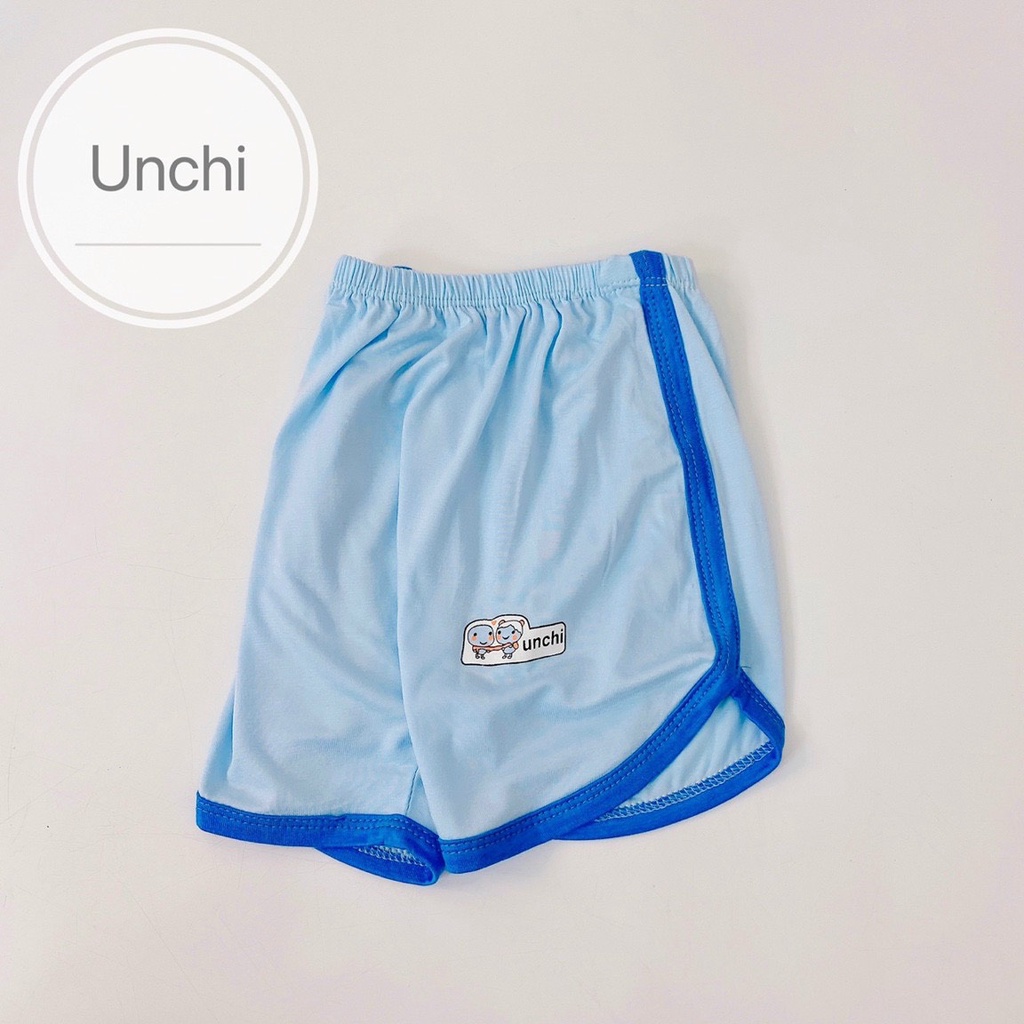 Quần Cộc Unchi Viền Màu Chất Thun Lạnh Cực Mát Cho Bé - Umee kids