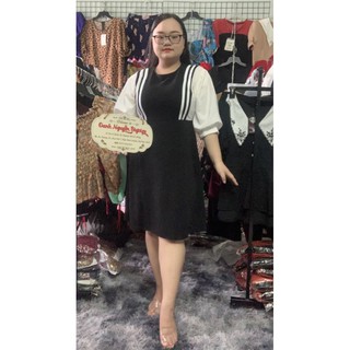 Đầm suông tây trắng