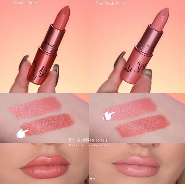 Son M.A.C x Nicki Minaj Nude Lipsticks