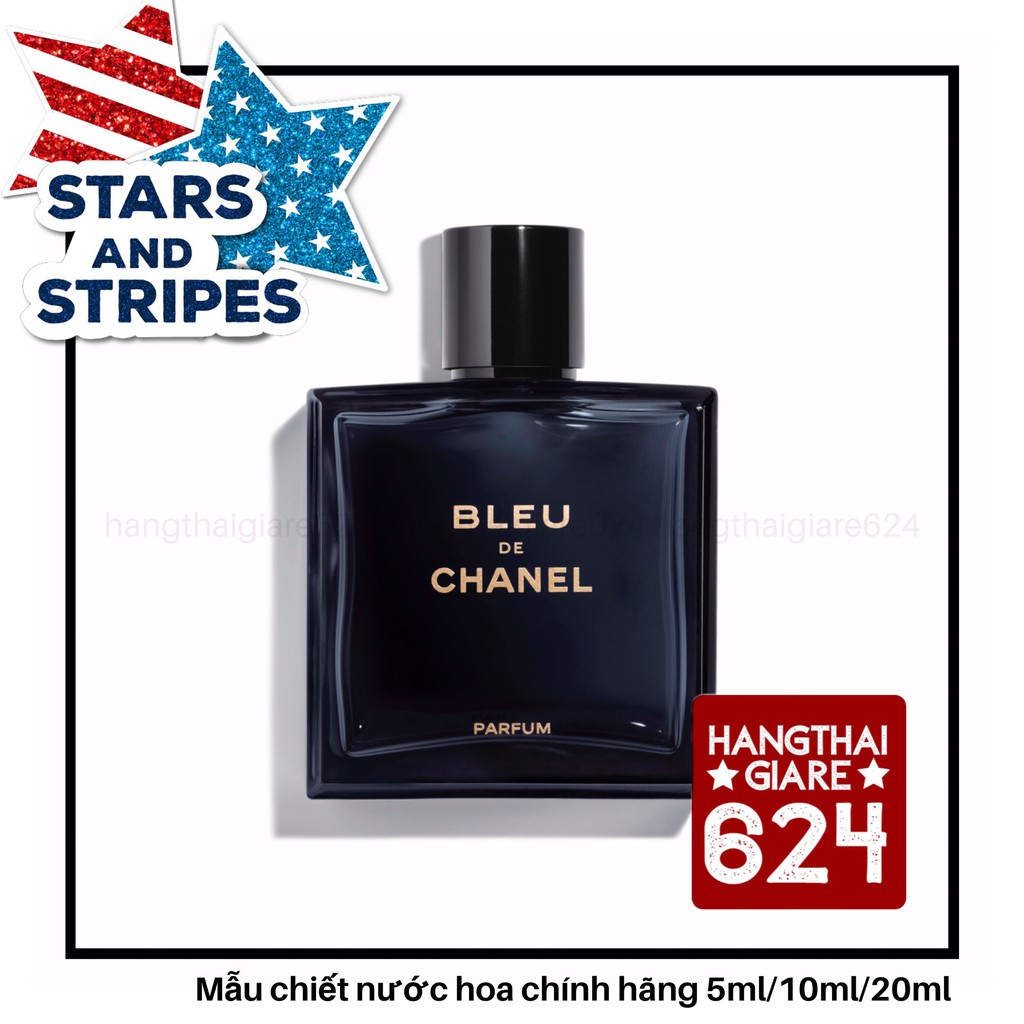Nước hoa dùng thử Chanel Bleu de Chanel Parfum Test 10ml/20ml Spray / Chuẩn authentic