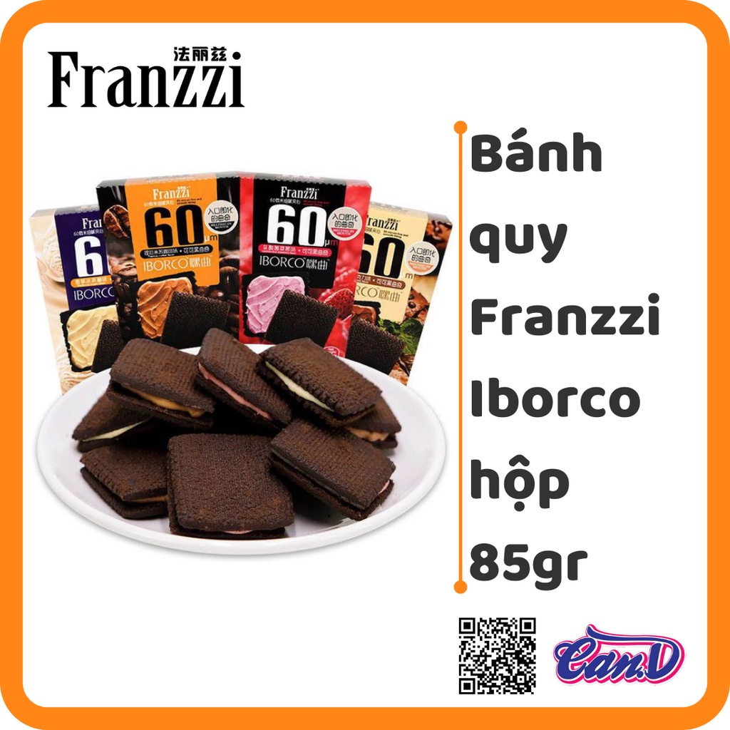 Bánh quy Franzzi Iborco hộp 85gr