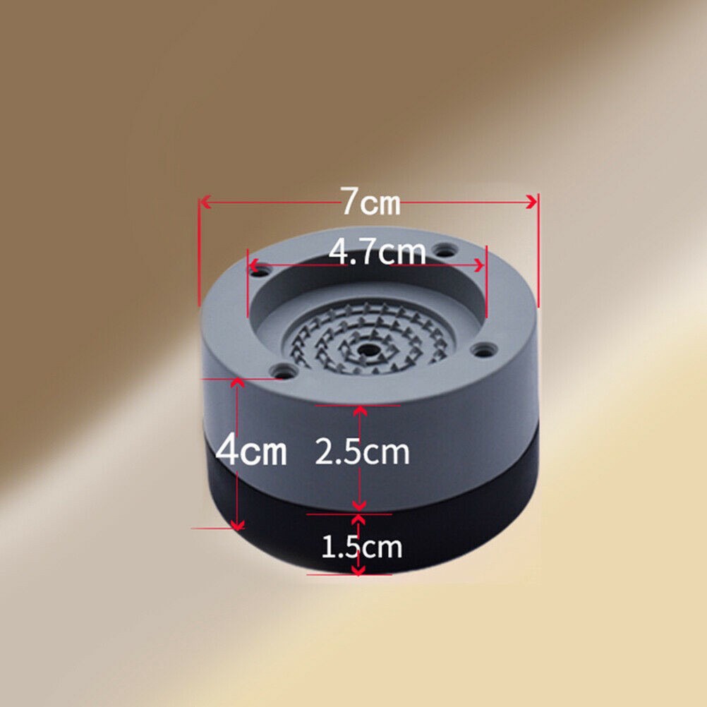 SÉT 4 CÁI ĐẾ KÊ CHÂN MÁY GIẶT CHỐNG RUNG CHỐNG ỒN SILICON CAO CẤP [LOAI 1 ]