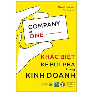 Sách - Khác biệt để bứt phá trong kinh doanh -