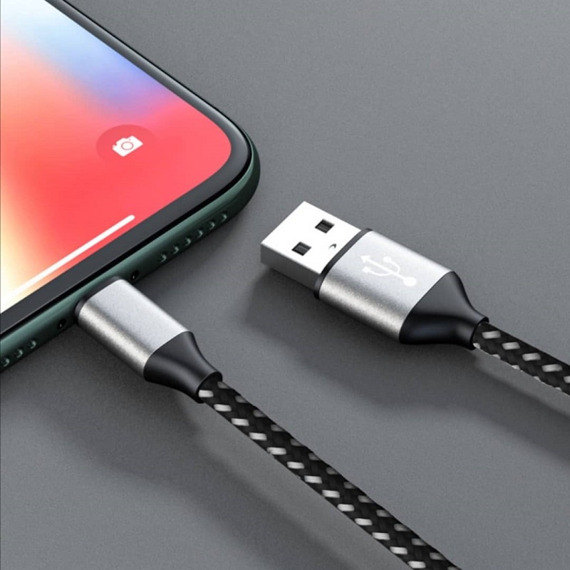 [CHÍNH HÃNG] Dây sạc Androi, oppo, xiaomi...,Cáp sạc cổng Micro USB thiết kế dây bện dù cho điện thoại androi