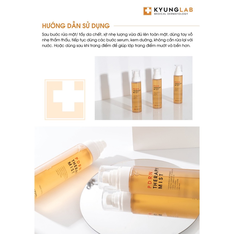 Xịt khoáng tế bào gốc Kyung Lab PDRN Therapy Mist 150ml - Kyunglab