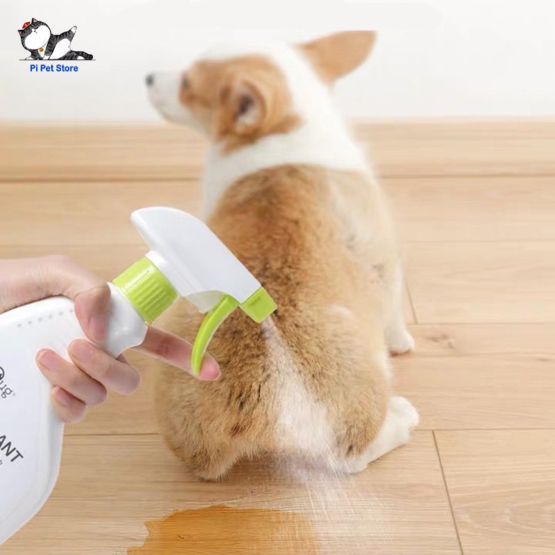 Chai xịt khử sạch mùi hôi sát trùng không gian sống và chuồng nuôi cho chó mèo thương hiệu SOS EnOug