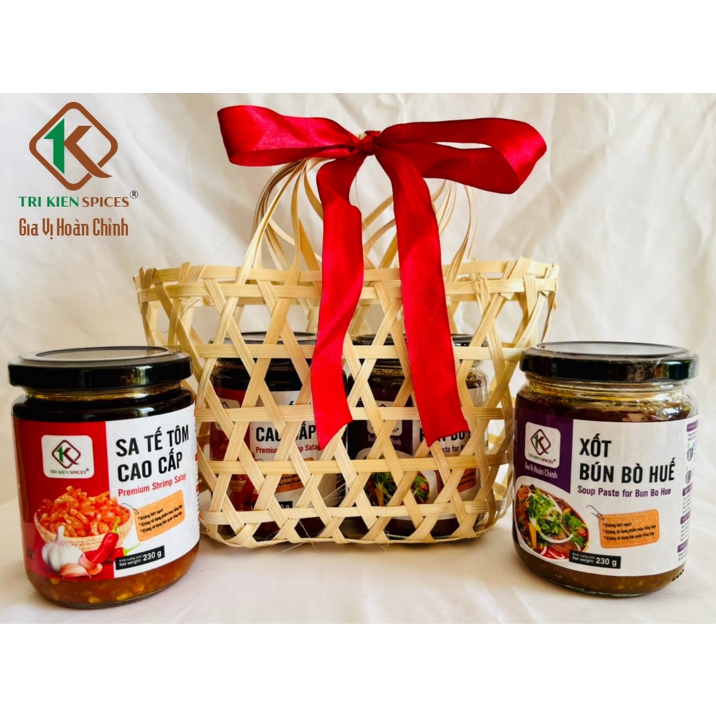 Giỏ Quà Tết 99K (Gia Vị Hoàn Chỉnh Tri Kien Spices)