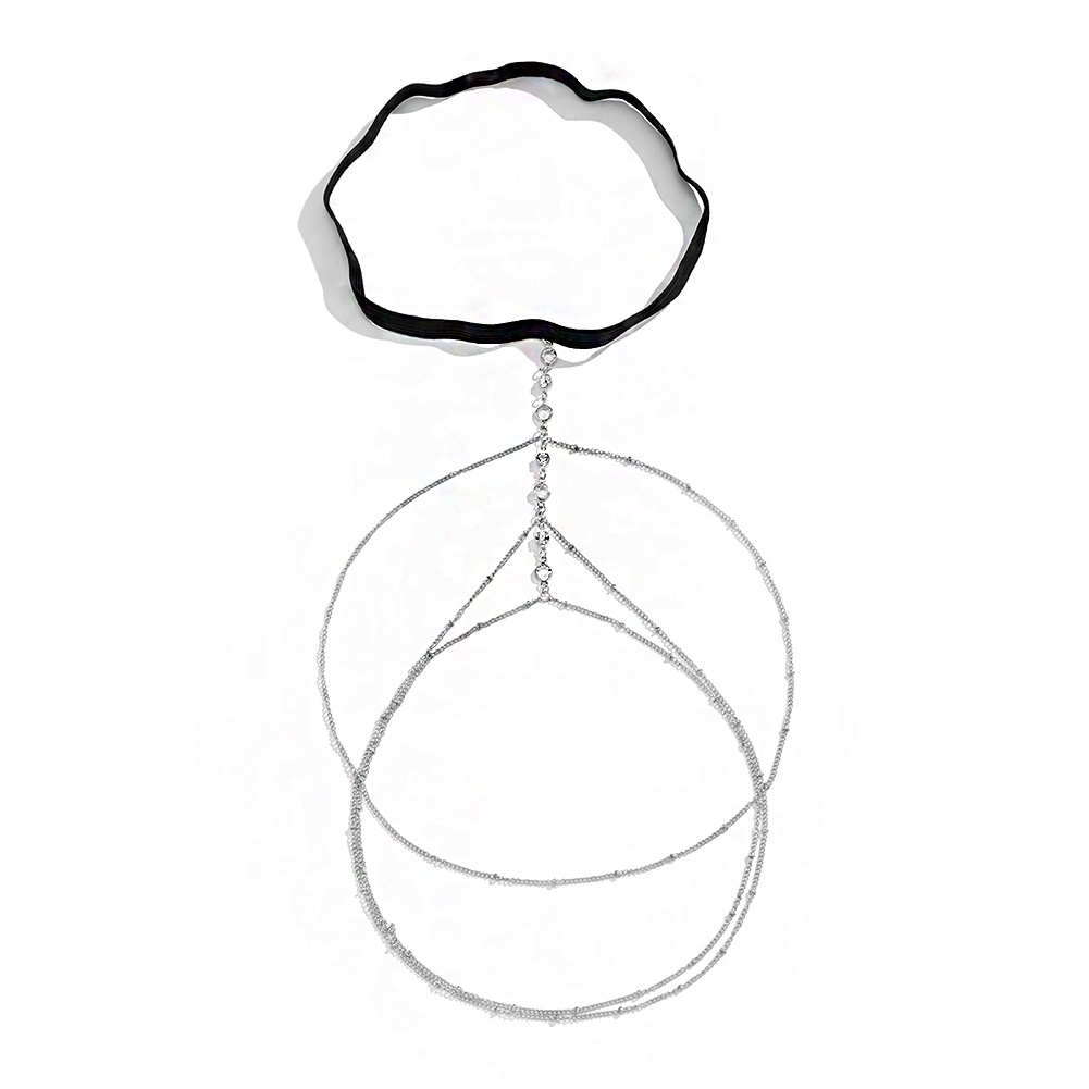 Vòng Đeo Đùi Đính Ngọc Trai Nhân Tạo Thời Trang