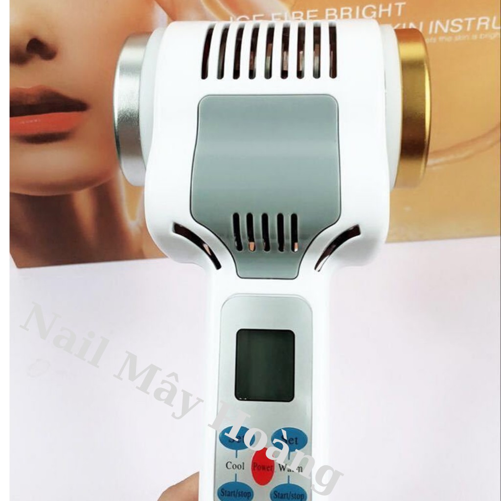 Máy MASSAGE MẶT Nóng Lạnh Siêu Âm ULTRASONIC LW-017