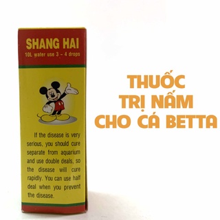 Dung Dịch Trị Nấm Cho Cá Betta
