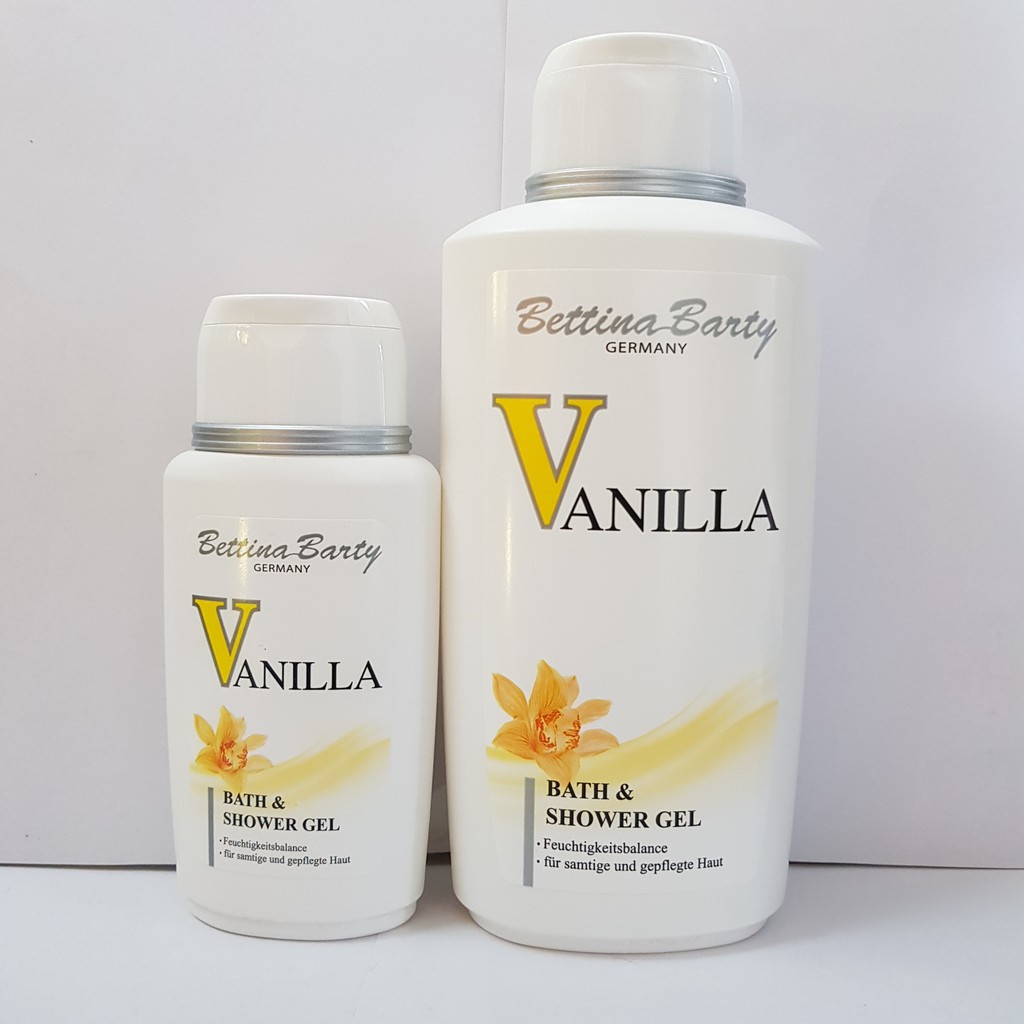 Sữa Tắm, Dưỡng Thể Hương Nước Hoa Vanilla Đức