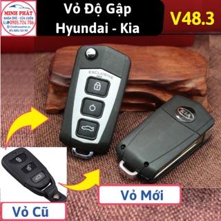 Vỏ Độ Chìa Khóa Gập Cho Xe Hyundai Avante