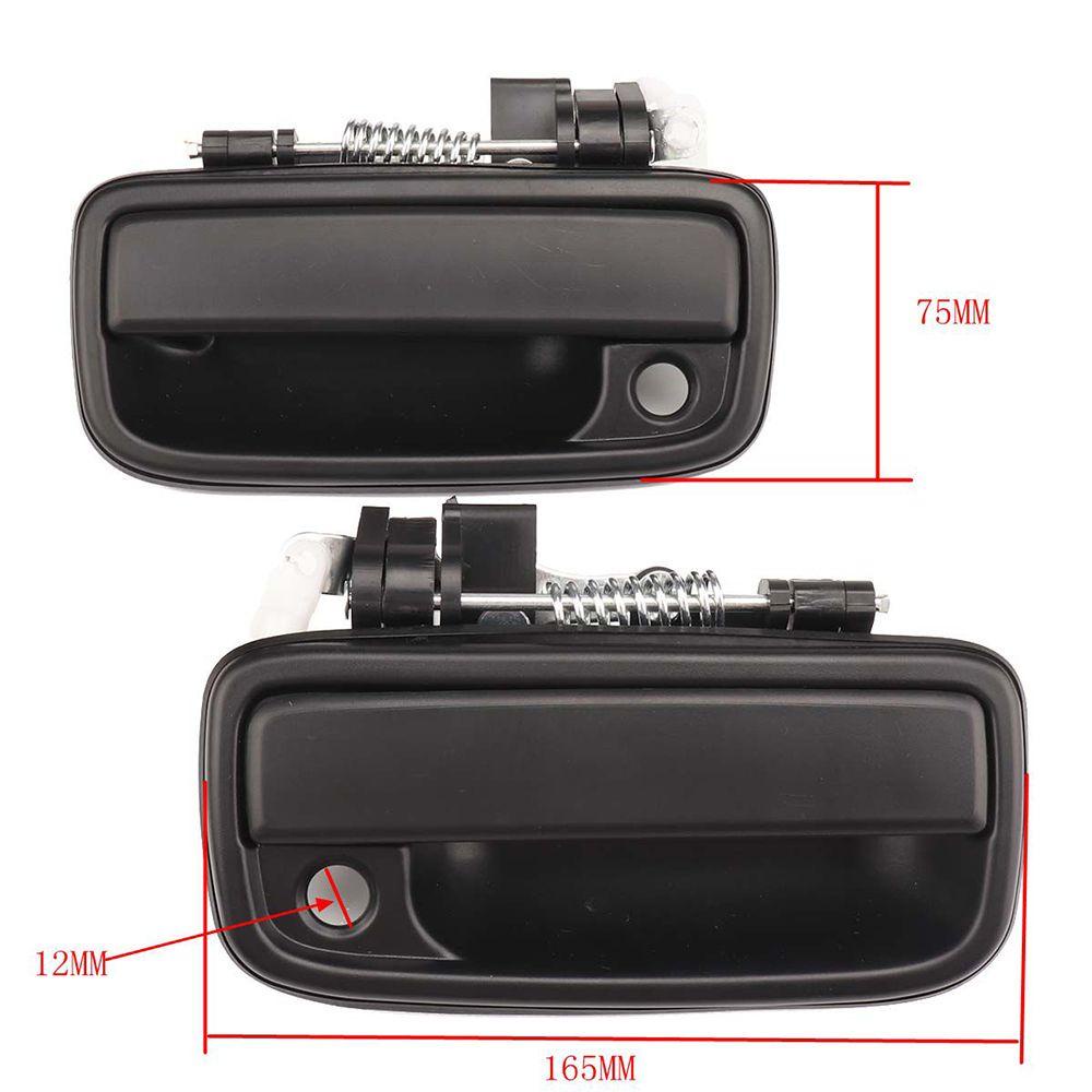 PISTA Tay Nắm Cửa Trái Phải Thay Thế Cho Xe Hơi TOYOTA HILUX 2004-2012