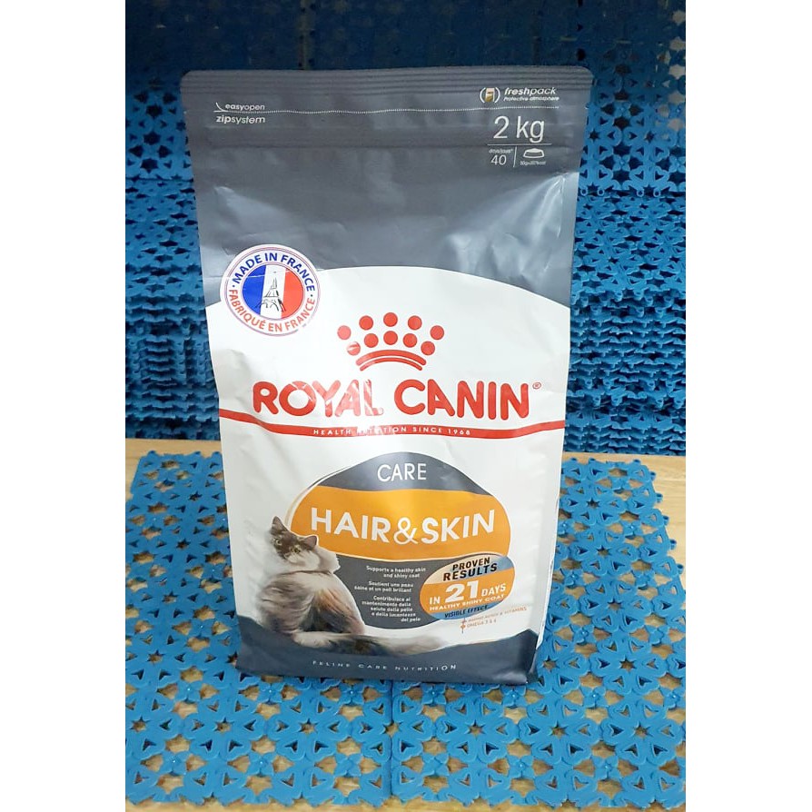 Thức ăn Royal Canin Hair &amp; Skin bao 2kg