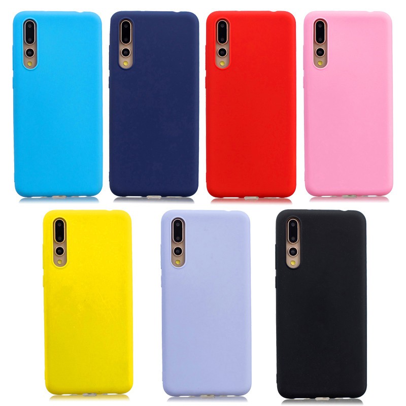 Ốp điện thoại TPU silicone cho Huawei P20 P20 pro Nova 2i 3i 2lite Honor 8X