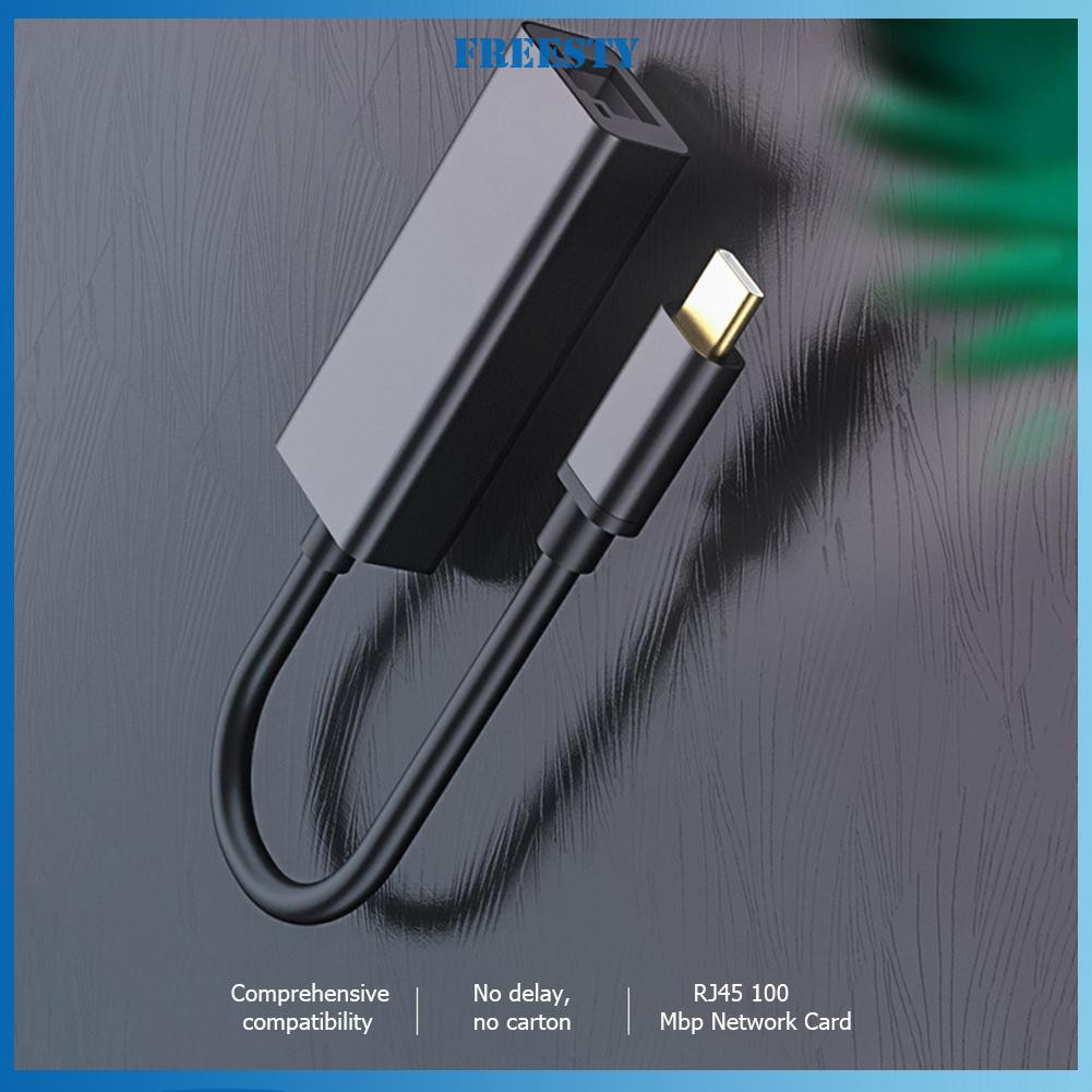 Bộ Chuyển Đổi Từ S3-8152-C Type-C Sang Rj45 Nhôm 10 / 100mbps Lan Ethernet | BigBuy360 - bigbuy360.vn