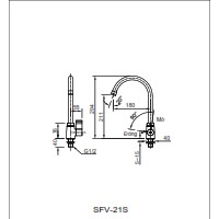 [INAX] Vòi bếp lạnh SFV-21