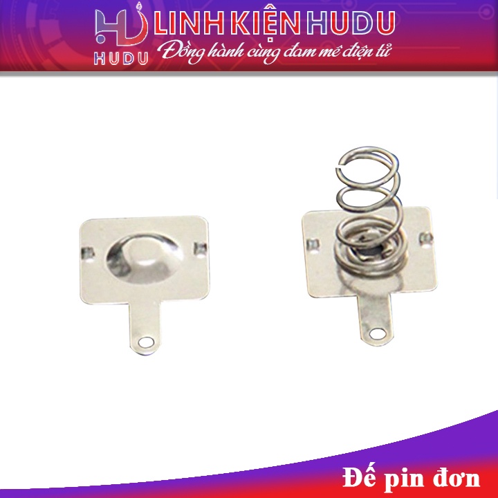 Đế pin chân pin lắp cho micro 2 loại đế pin đôi, đế pin đơn