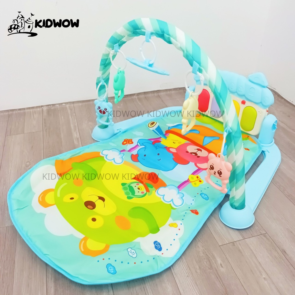 (Tặng Kèm Lục Lạc Đồ Chơi Cho Bé) Thảm Nhạc Cho Bé, Đồ Chơi Cho Trẻ Từ Sơ Sinh Giúp Kích Thích Thị Giác Và Trí Não