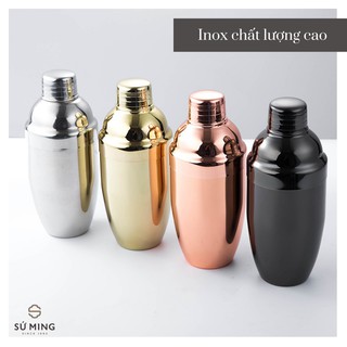Bình Lắc Shaker Pha Chế [INOX 304], Đủ màu sắc đẳng cấp, giao hàng nhanh chóng