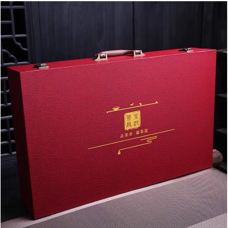 Ấm Chén Tử Sa Nghi Hưng  ⚡ XẢ KHO ⚡ Bộ ấm chén cao cấp có vali đựng phù hợp mang đi làm quà tặng