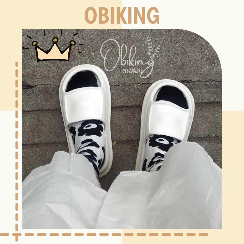 Dép bánh mì nam nữ unisex phong cách ulzzang siêu nhẹ