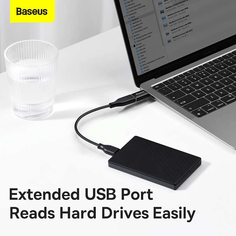 Jack chuyển đổi USB 3.1 OTG sang Type C Baseus đầu sạc nhanh cho samsung oppo xiaomi huawei ...