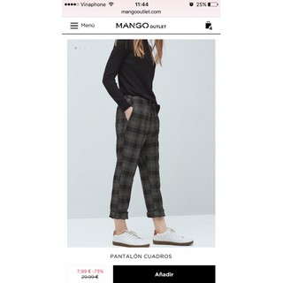 Quần baggy Mango