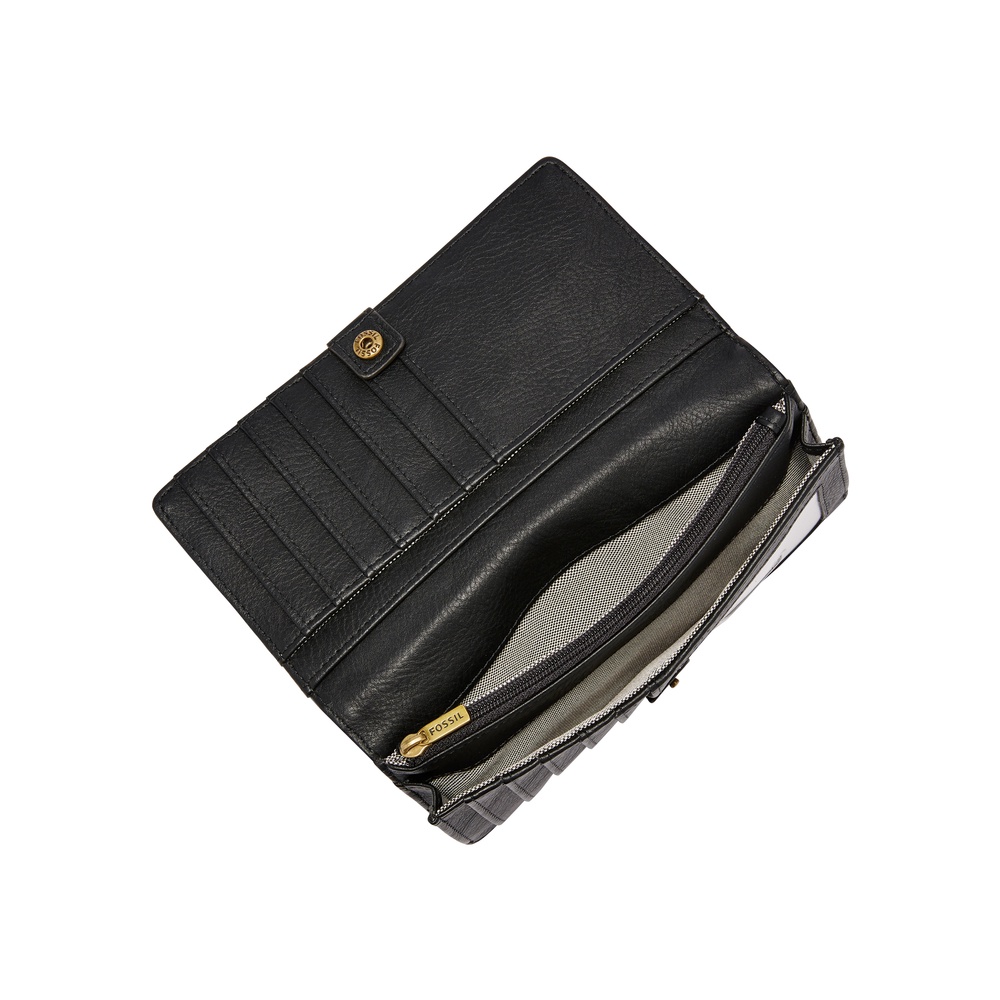 Ví cầm tay nữ Fossil Liza SL7891001 - màu đen