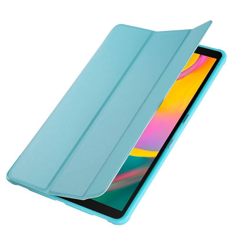 Bao da máy tính bảng nắp lật chân đế kèm bút cảm ứng cho Samsung Galaxy Tab A 10.1 2019 T510 T515