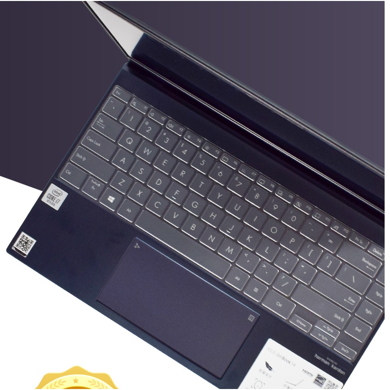 Tấm Lót Bảo Vệ Bàn Phím Máy Tính Bằng Silicon Chống Bụi Chống Thấm Nước Cho ASUS ZENBOOK 14 Inspiron 14 Inch 2020 U4700 Inspiron 14 2020 U4700J UX425 Ốp