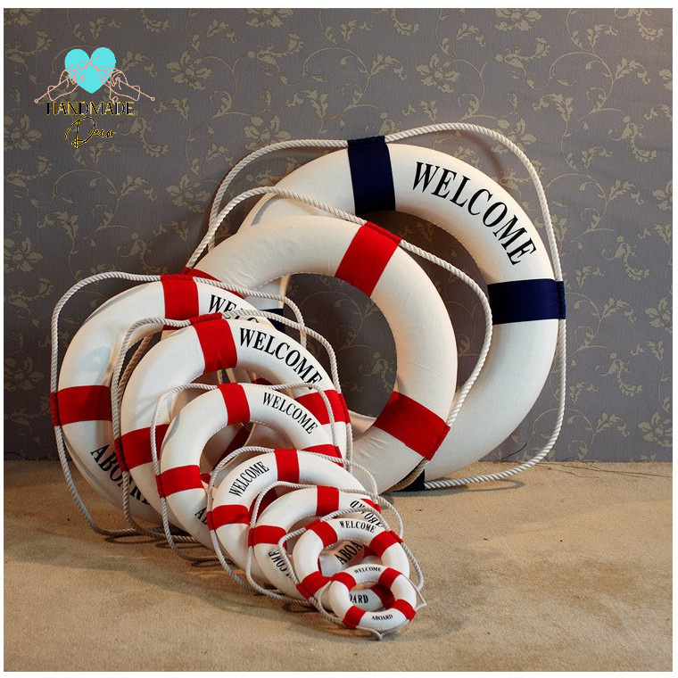 Phao mini đường kính 25cm, 35 cm trang trí không gian phong cách biển, homestay vùng biển,decor phụ kiện chụp ảnh