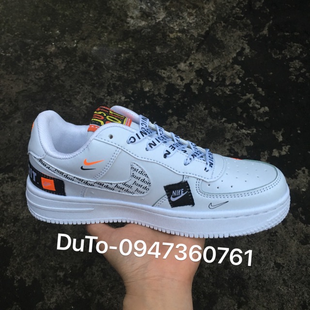 [SALE SỐC-FULLBOX- TẶNG NƯỚC PLAC] Giày air force just do it size 36->44 NAM NỮ | BigBuy360 - bigbuy360.vn