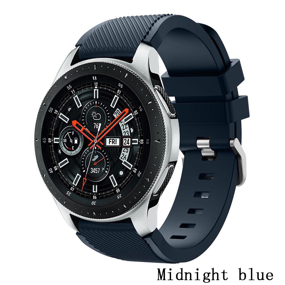 Dây đeo silicon 22mm cho đồng hồ thông minh Samsung Galaxy Watch 46mm / Gear S3 Classic / Frontier