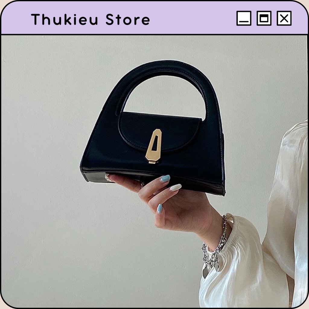 Túi Xách Tay nhỏ mini Đeo Chéo Đựng Vừa Điện Thoại Phù Hợp Đi Chơi Phong Cách Hàn Quốc