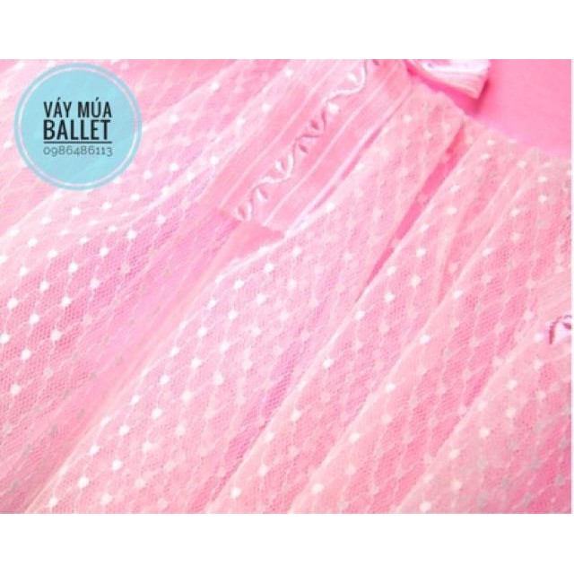 Ballet Váy múa balleria dài tay xanh
