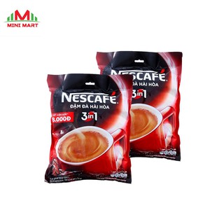 COMBO 2 BỊCH NESCAFE VỊ ĐẬM ĐÀ HÀI HÒA 3 IN 1 17g x 46 GÓI