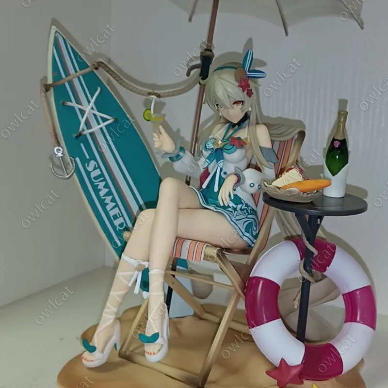 Mô Hình Nhân Vật Honkai Impact 3rd Kiana Kaslana  17cm Figure K-423 Herrscher of the Void Swimsuit 1/8 PVC Packed in Box Model Honkai Impact 3