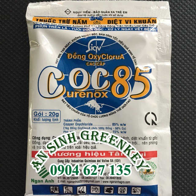 Thuốc trừ nấm coc 85wp
