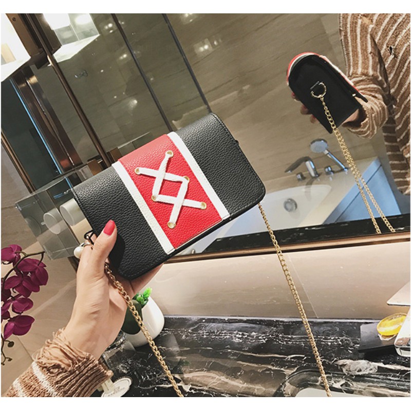 TÚI ĐEO CHÉO HỌA TIẾT CHỮ  X  KIỂU DÁNG THỜI TRANG-MÃ  TM008