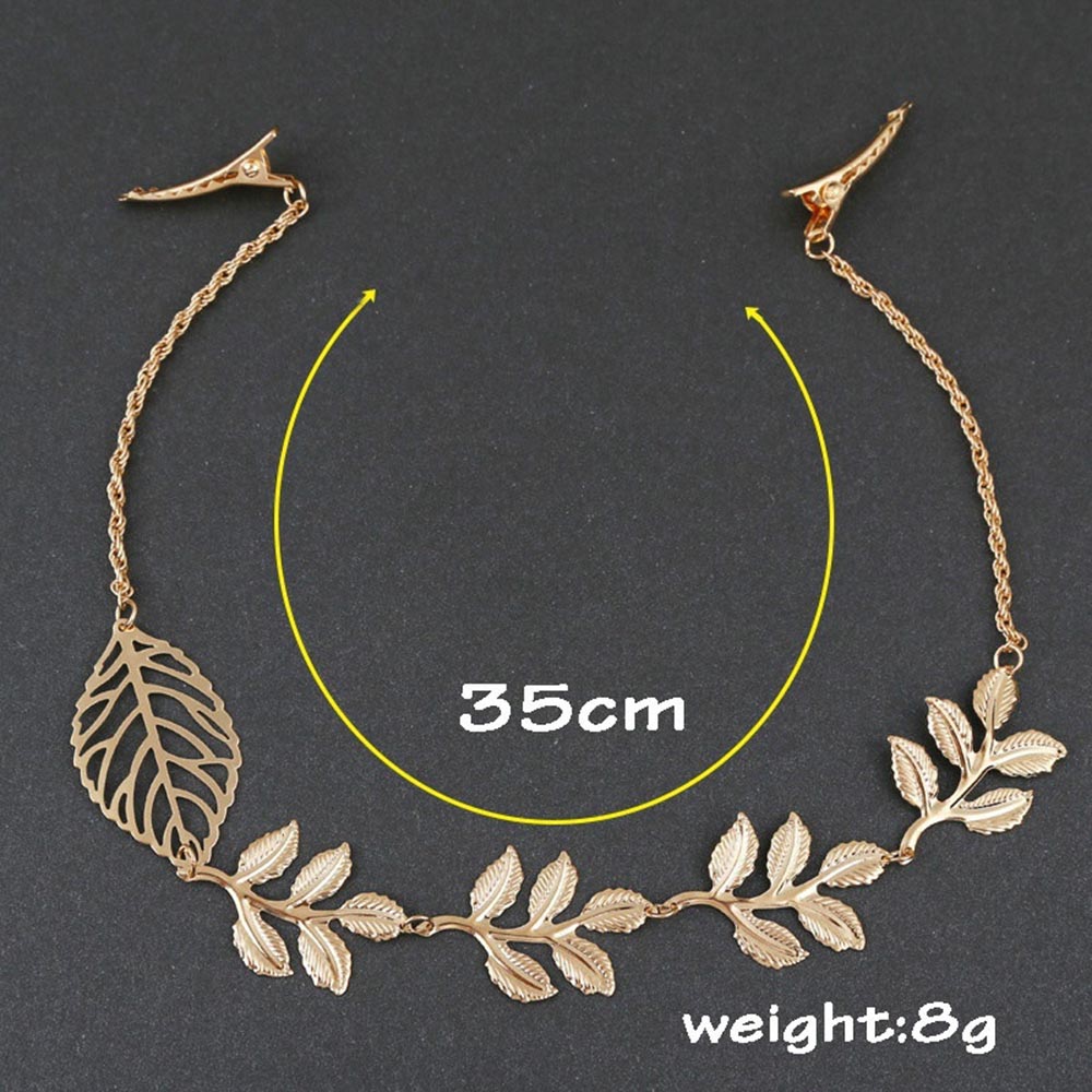 Vòng đầu trang trí hình lá xinh xắn OCEANMAP