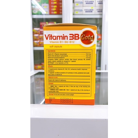 ✅ Viên uống VITAMIN 3B Phúc Vinh giúp bồi bổ cơ thể