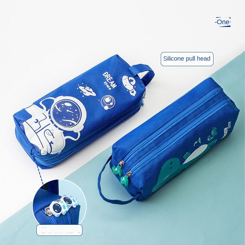 Túi đựng bút chì sức chứa lớn siêu bền có khóa kéo cho học sinh